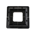 4x Solar Panel Mounting Bracket White Black Corner Set Kit Entry Caravan Boat