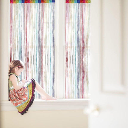 Tassel Decoration Fly Screen Panel Room Door Curtain Divider Window Bead String