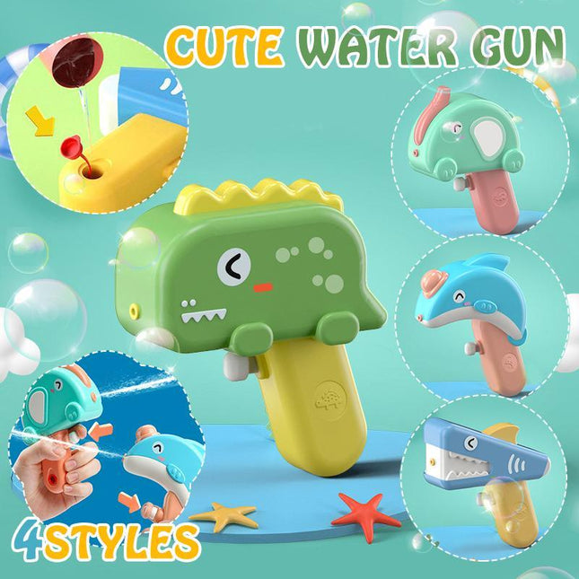 Kids Dinosaur Water Gun Cute Outdoor Summer Beach Pool Squirt Pistol Toy Fun - Aimall