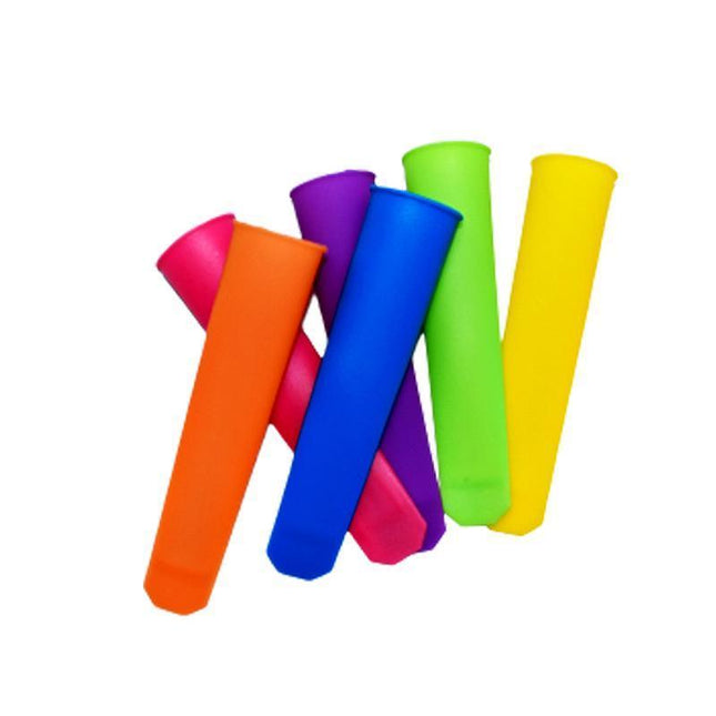 8PCS Silicone Ice Block Moulds/Ice Cream Molds/Icy Pole Jelly Pop Popsicle Maker - Aimall