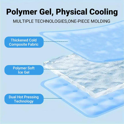 Cooling Ice Mat for Pets Summer Dog and Cat Cooling Pad Comfortable Pet Bed