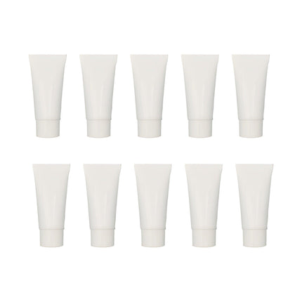 10x Soft Cosmetic Tubes for Face Wash Hand Cream Lotion Packaging Containers