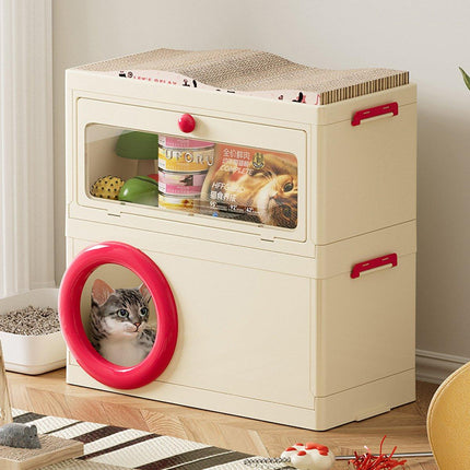 Multifunctional Household Storage Box for Pets Organizers Storage Container
