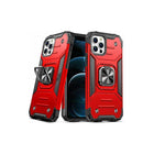 Shockproof Ring Case For iPhone 14 Plus Blue/Black/Red - Aimall