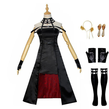 Anime SPY×FAMILY Yor Forger Cosplay Costume Womens Sexy Dress Halloween Outfits - Aimall