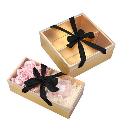 10PCS Gift Boxes Chocolate Wedding Valentine Box Candy  Cookie Packing Case Aimall
