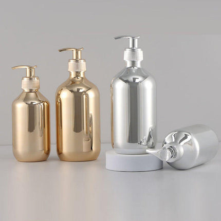 300/500ml Shampoo Bottle Body Wash Bottle Refillable Travel Container Colourful