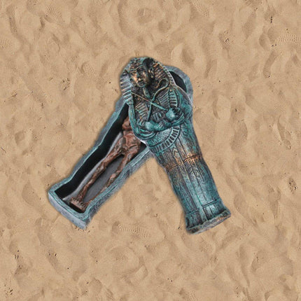 Mummy Aquarium Resin Craft Decoration for Fish Tank Aquascape Ornament Landscape
