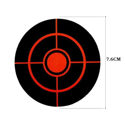 250X Roll Shooting Target Self Adhesive Targets Splatter Reactive Target Sticker - Aimall