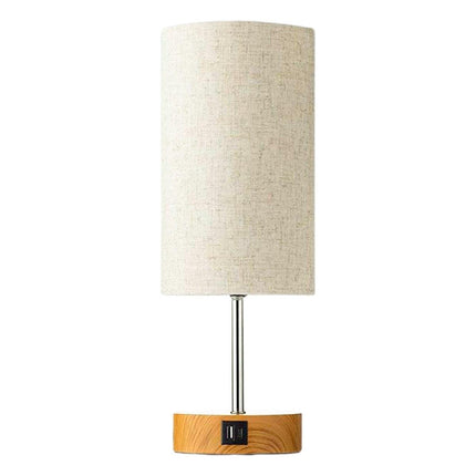 3-Speed Dimmable Bedside Table Lamp Touch Control Modern Nightstand Light