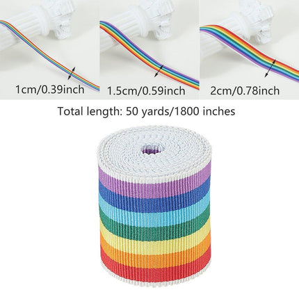 50Yards DIY Elastic Binding Tape Bias Ribbon Strap Sewing Craft Webbing Trimming