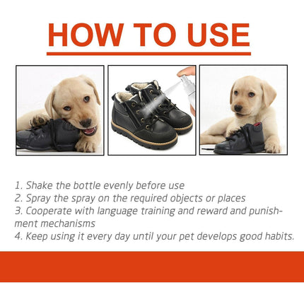 Anti Chew Spray Stops Dogs Cats Scratching Sofas Gnawing Behavioral Correction