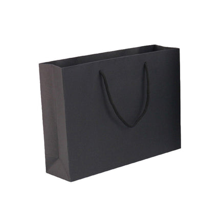 25X Kraft Paper Bags Gift Shopping Bag Carry White Pink Black Bag With Handles