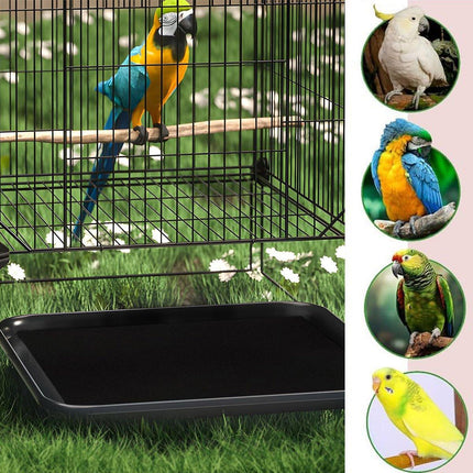 30pcs Disposable Birdcage Liner Pads Pet Cage Liner Bedding for Birds and Parrot