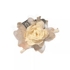 Flower Tulle Hair Clips Large Hair Pins Hairgrips Claw Clips for Hair Women - Aimall