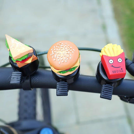Food Design Bike Bell Loud Ring Decorative Bicycle Accessories Kids