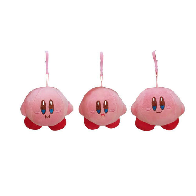 Star Kirby Plush Doll Toy Waddle Dee Doo Game Bag Pendant Keychain Toy AU - Aimall