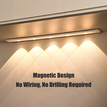 Ultra-Thin Intelligent LED Motion-Sensing Light Bar Rechargeable Strip Lamp