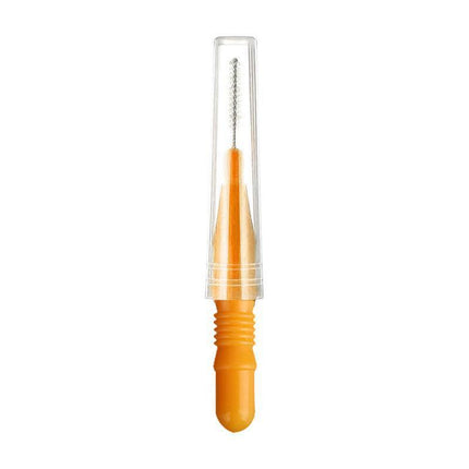 200PCS Interdental Brush Floss Sticks Tooth Floss Head Toothpick Cleaning New Orange - Aimall
