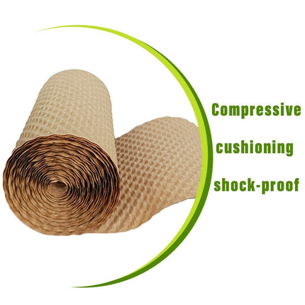 Cowhide Pressure Bubble Paper Roll Shock Absorbing Biodegradable Cushioning Wrap
