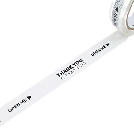 5pcs Tamper Proof Sealing Tape Leak Proof Small Narrow Packaging Seal Labels