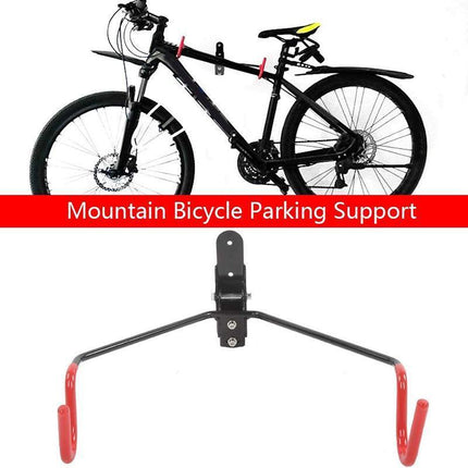 Bike Bicycle Hanger Hook Wall Mounted Garage Storage Rack Mount Steel - Aimall