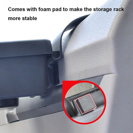 Car Multifunctional Organizer Hanging Storage Box with Cup Holder for Vehicle