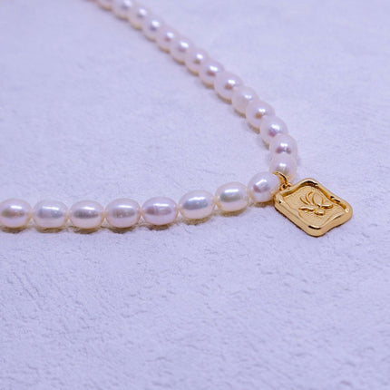 Natural Freshwater Pearl Beaded Necklace Elegant Versatile High Quality Jewelry