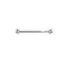 Adjustable Tension Rod Extendable Rack Shower Wind Curtain Closet Pole 50-160cm - Aimall