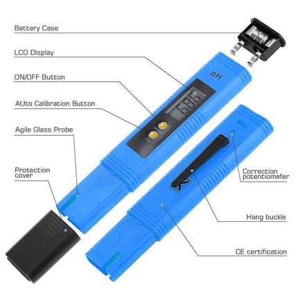 PH TDS Meter Digital Tester Pen Aquarium Pool SPA Water Quality Monitor VIC - Aimall