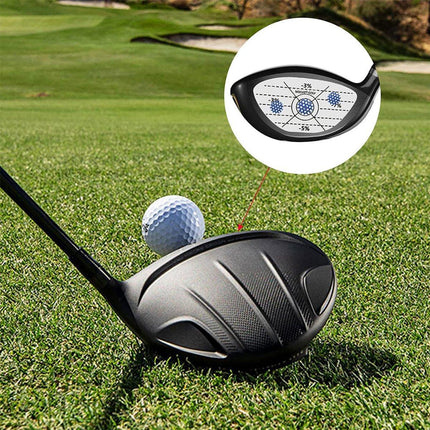 100pcs Golf Impact Strike Stickers Training Aid Club Face Alignment Labels Pack