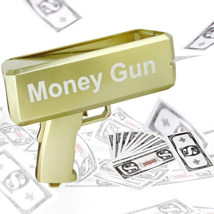 Electric Money Spray Toy Cash Bill Sprayer Machine for Party Fun Gift Kids