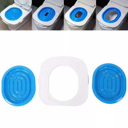Cat Toilet Seat Trainer Kit Easy Toilet Training System for Cats Kittens