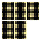 8mm 260 Dots - 5 Sheets
