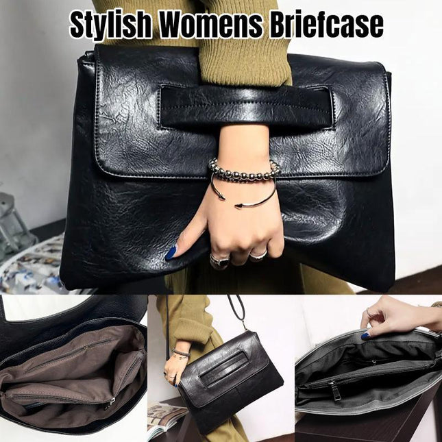 Large Capacity Shoulder Bag for Women Simple Crossbody Handbag Clutch Envelope Bag