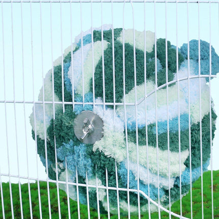 Hanging Warm Cotton Nest Hammock Cozy Bed for Parrots and Other Bird Species