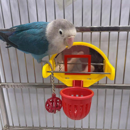 Parrot Bird Toy Training Basketball Intelligence Training Toy Small Medium Birds