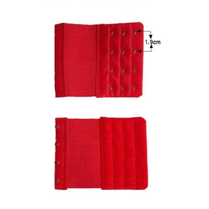 4 Hooks Underwear Extension Bra Buckle Bra Extender Hook Brassiere Strap - Aimall