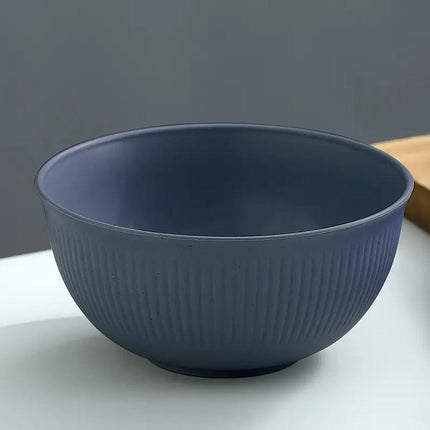 6pcs 26oz Wheat Straw Soup Bowl Set Home Kitchen Tableware Bowls