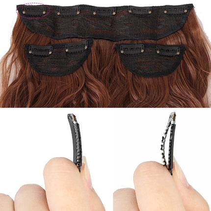 30pcs New Wig Snap Clips for Hair Extension Weft 32mm All Colors Hair Styling