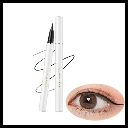 Slim Eyeliner Pencil Black Waterproof Smudge Proof Twist Eye Makeup Liner Woman - Aimall