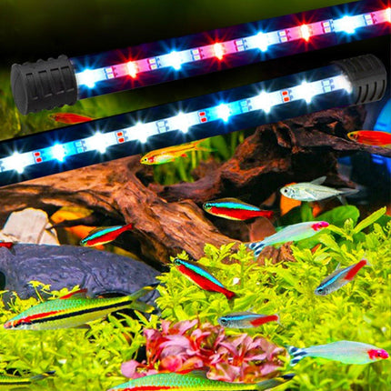 Aquarium Fish Tank Light LED Waterproof Full Spectrum Aqua Lamp RGB