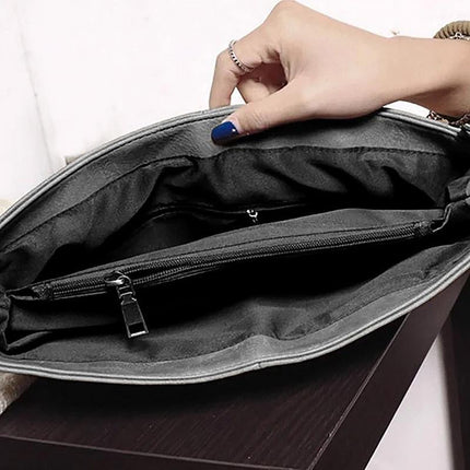 Large Capacity Shoulder Bag for Women Simple Crossbody Handbag Clutch Envelope Bag