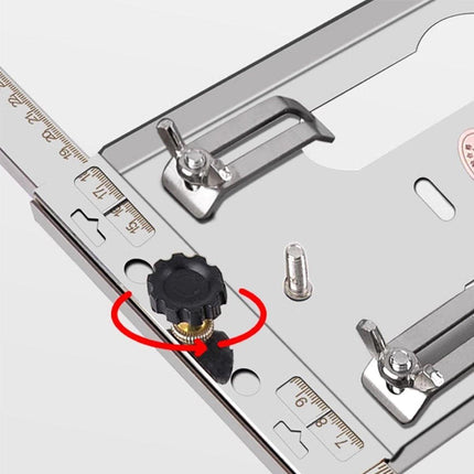 Adjustable Edge Guide Positioner for Trumpet Cutting Machine Cutting Board Tool