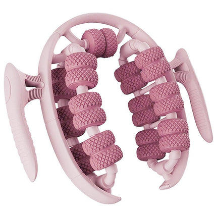 Leg Muscle Massager Roller 26 Round Wheel Calf Relaxation Yoga Fitness Tool