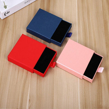Jewellery Gift Box Necklace Ring Bracelet Bangle Earring Cardboard Box 5*5*3.5cm - Aimall