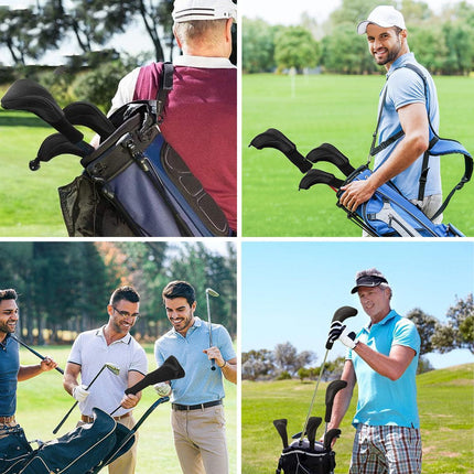 Premium Golf Club Head Cover Wood Club Protector Durable Golf Supplies Cover Cap