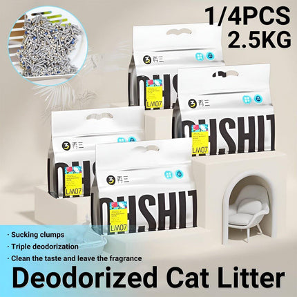 Mixed Deodorant Cat Litter Tofu Cat Litter Bentonite Deodorant Dust-free Toil - Aimall