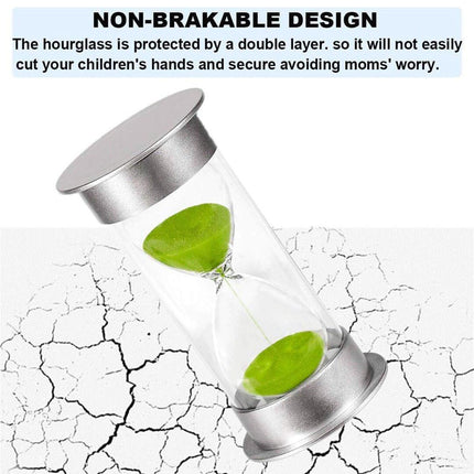 10/15/30 Minute Hourglass Timer Sand Timer for Home Office and Classroom Use