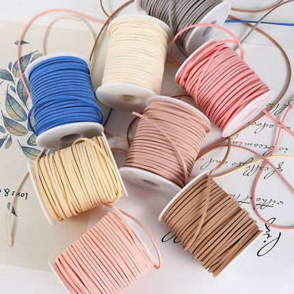 Leather Suede Rope Drawstring Diy Braided Rope Gift Box Packaging Belt